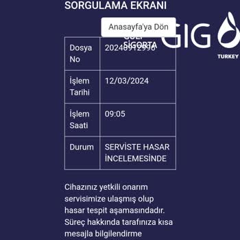 Gulf Sigorta Telefon Kaskosunda Yaşanan Servis Sıkıntısı