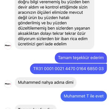 Floorx Oto Paspas Pişmanlığı