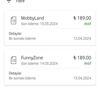 Vodafone Ayıbı, Kusuru, Bilinmeyen Servis