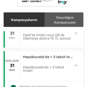 Garanti Bonus Artı Taksit Sorunsalı