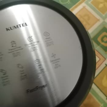Kumtel XXL Airfryer Paslandı