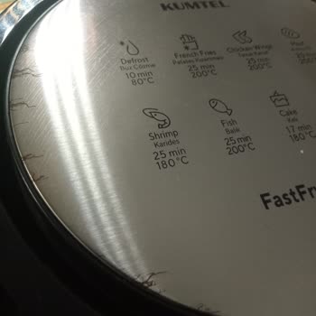Kumtel XXL Airfryer Paslandı
