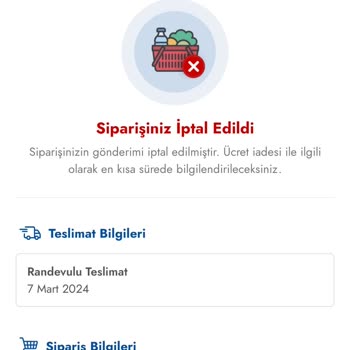 Şok Marketler Geciken Sipariş Ve İade Sorunuyla Karşı Karşıya Kaldım