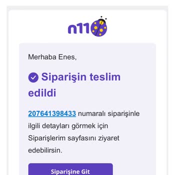 N11 Teslim Etmediği Kargo Teslim Edildi Maili Atıyor