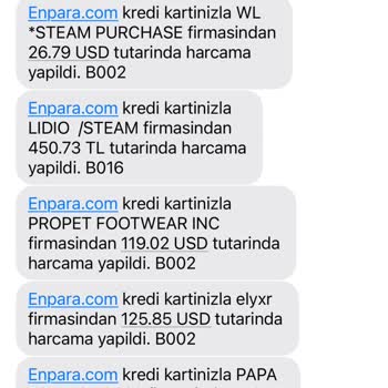 Enpara Kredi Kartımdan Bilgim Dahilinde Olmadan Para Çekimleri Oldu