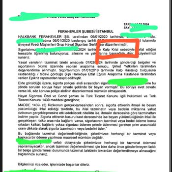 Türkiye Sigortası Bilinçli Mağduriyet
