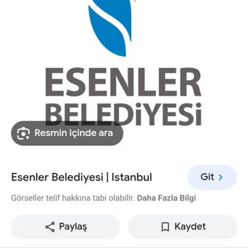 Esenler Belediyesi Kullanıcı Bulunamadı. Diyor