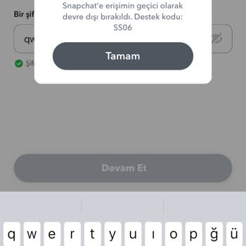 Snapchat Lütfen Yardımcı Olun