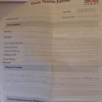 D&R Garanti Sürecinde İletişim Sorunları Yaşadım