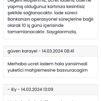 Banabilet.com Ciddiyetsizliği Hakkin Da