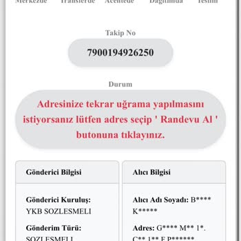 Kuryenet Teslimat Problemi Ve Destek Hizmeti