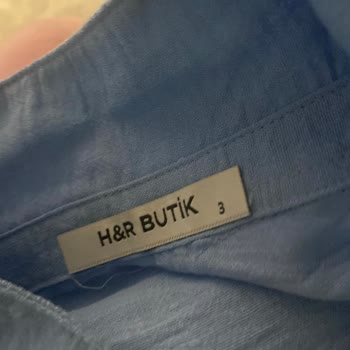 H&R Butik Yanlış Ürün Değişim Yok
