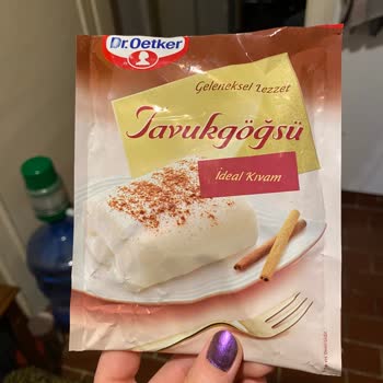 Dr. Oetker Paket İçeriği Beklenenin Dışında Çıkan Ürün