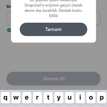 Snapchat SS06 Hatası Aylardır Böyle