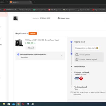 Hepsiburada Kargo Teslimat Gecikmesi