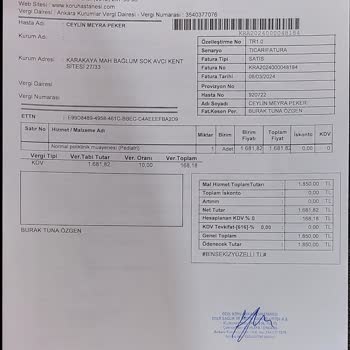 Türkiye Sigorta Ücret İadesi Ödenmemesi