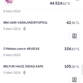 CV Maker Kredi Kartımdan Para Çekmiş