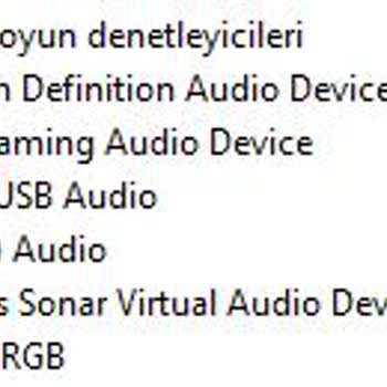 Gamepower Fujin Kulaklık Gözükmüyor