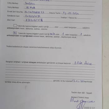 Sürat Kargo Ürünü Kırık Parça Parça Teslim Etti Tazmin Etmiyor