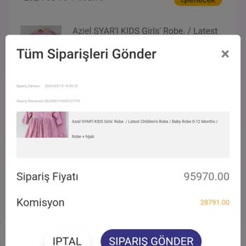 Telegram İnternet Üzerinden Sipariş Yönlendirme