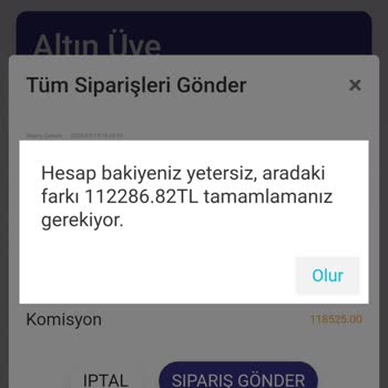 Telegram İnternet Üzerinden Sipariş Yönlendirme