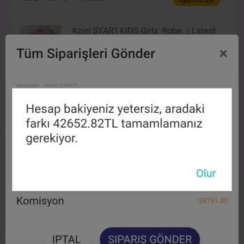 Telegram İnternet Üzerinden Sipariş Yönlendirme