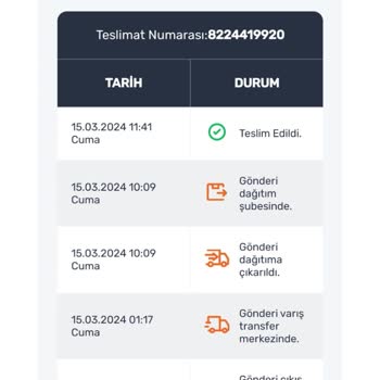 Trendyol Ürün Aldım Aras Kargo Teslim Ettiğini Söylüyor Kimse Etmedi