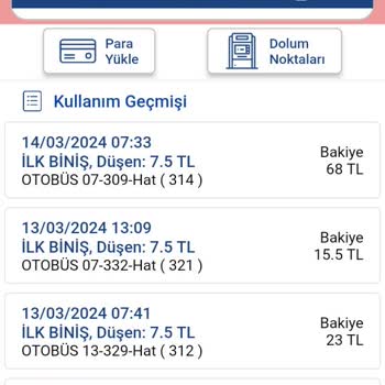 EGO Genel Müdürlüğü EGO Kartım Bakiyem 0