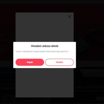 Letgo Hesap Askıya Alındı