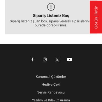 Arçelik Sitesinden Ödemesini Yaptığım Ürün Siparişlerimde Görünmüyor.
