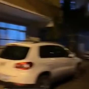 Pendik Belediyesi Çöp Arabası Aynayı Kırdı