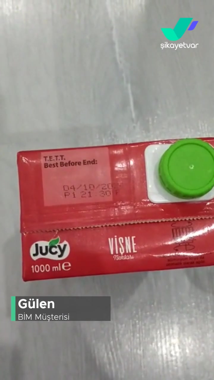 BİM Vişne Meyve Suyu Küflü videonun kapak resmi