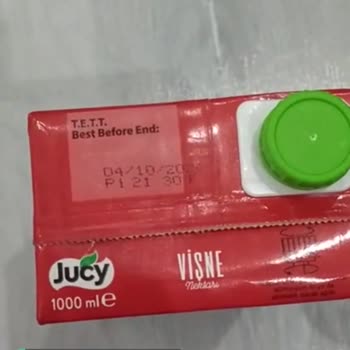 BİM Vişne Meyve Suyu Küflü