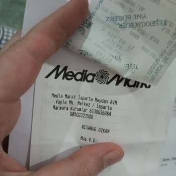 Media Markt TCKN / VKN Numarası Yazmıyor