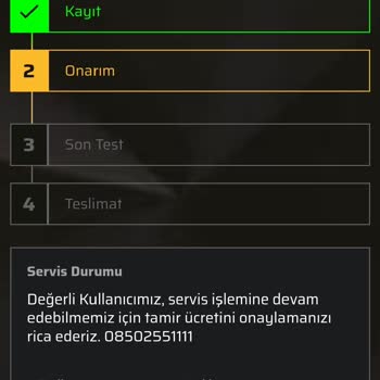 Monster Teknik Servis Mağduriyeti