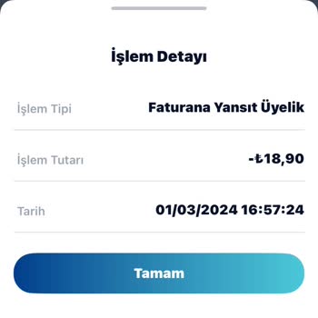 Turkcell Faturana Yansıt Üyelik Kesintisi