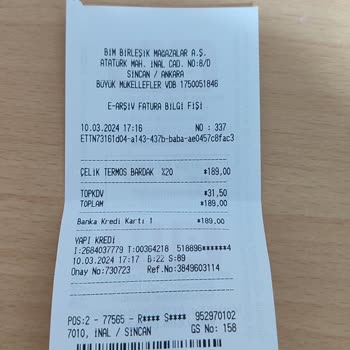 BİM North Pasific Çelik Termos