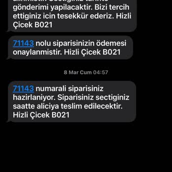 Hizlicicek.com Dan Çiçek Siparişi Verdim Teslim Edilmedi Bir Hafta Geç