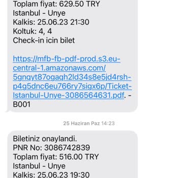 Kamil Koç Hizmet Aksaklığı Ve İade Sorunu
