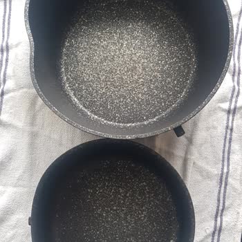 Granit Tava Hospital Bakıma Gönderip De Yamulmuş Gelen Tencereler