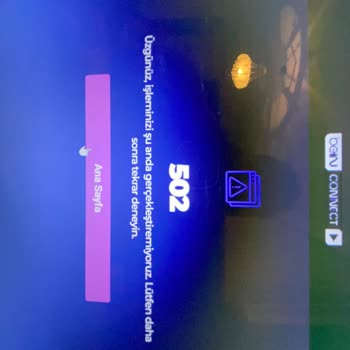 Digiturk Beın Connect Sürekli 502 Hatası Alıyorum.