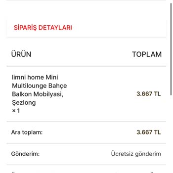 Ceviz Dekor Alışverişte Yaşanan İletişim Ve Geri Ödeme Sorunu