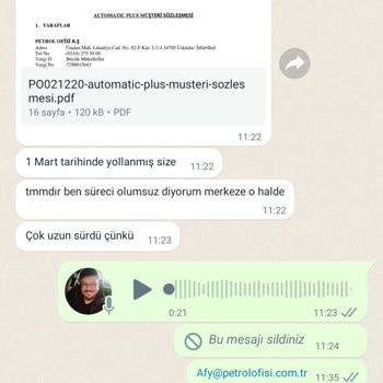 Petrol Ofisi Kullanmadığım Ürün İçin Cayma Bedeli İstiyor