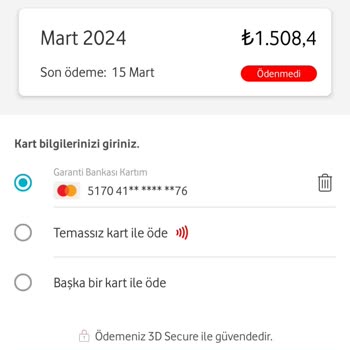 Vodafone Faturası PUBG Mobile Sorunu