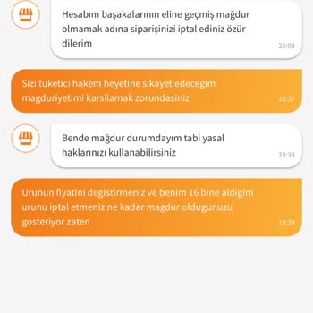 Trendyol Tarafından Mağduriyet Yaşıyorum