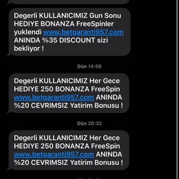 Betgaranti Bahis Sitesi Mesajları