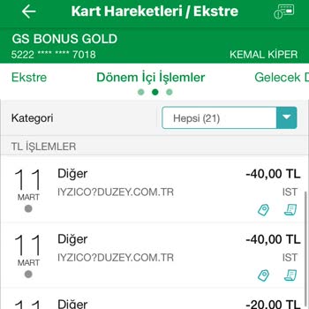 iyzico. Düzey.com.tr Habersiz Para Çekimi