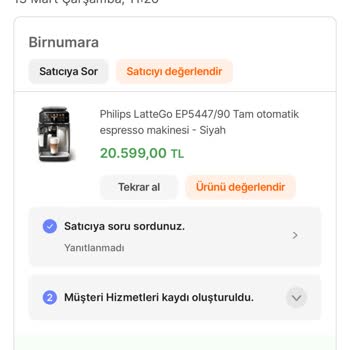 Birnumara.com Ürünüm Yerine Kağıt Geldi