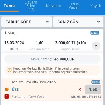 Tuttur.com Bahsi Kendi Menfaatine Uygun Olarak Belirliyor.