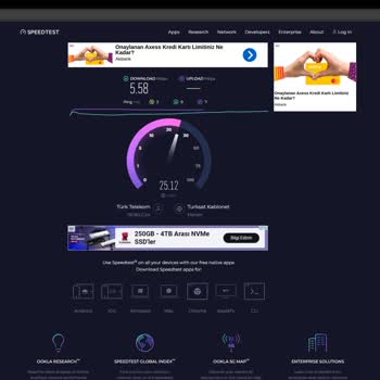 Türk Telekom Vaat Ettiğin İnternet Hızımı Ver (paramı Geri İstiyorum )